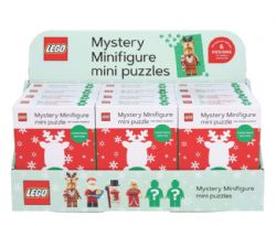 CASSE-TÊTE DE LEGO 126 PIÈCES - FIGURINE MYSTÈRE (ÉDITION DE NOËL) ASST